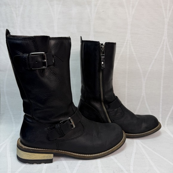 Kodiak‎ Alcona Waterproof Black Leather Motorcycle Boots Womens Size 6 - Picture 5 of 10